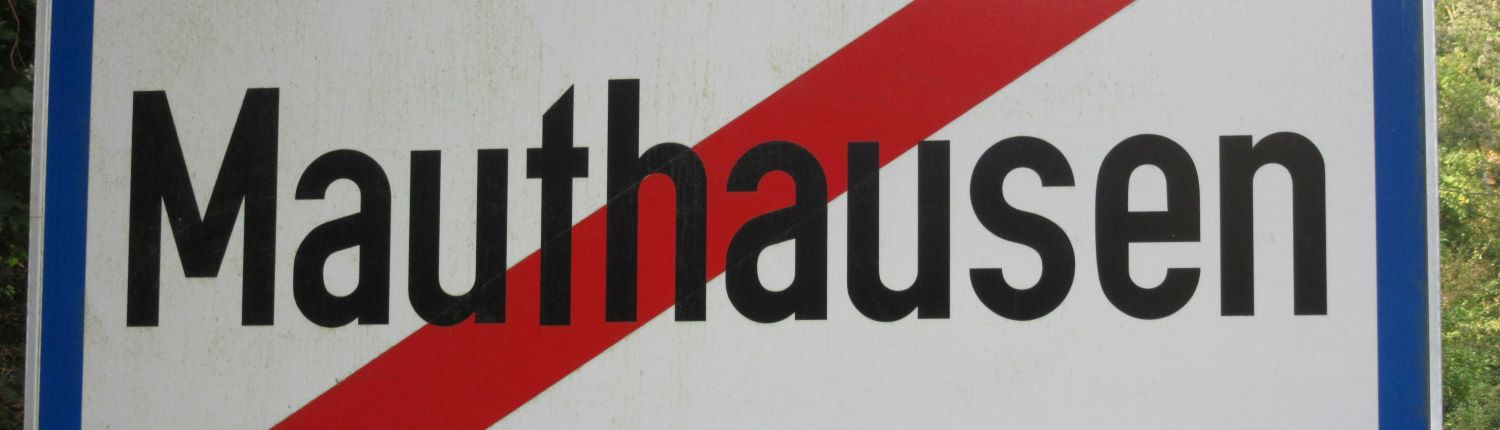 Slider Mauthausen Ende Ortsschild